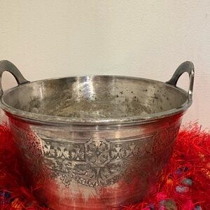 Wallace Vintage Silver Metal Decorative Bowl